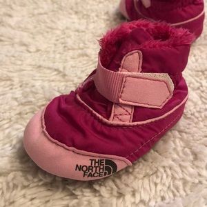 Baby 0-6 month North Face booties
